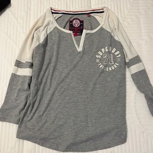 Super Dry Varsity Top